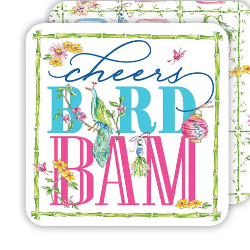 Cheers Bird Bam Coasters