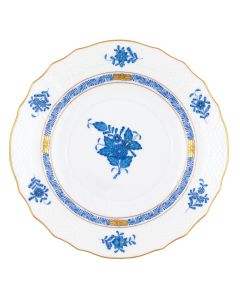 Salad Plate Blue Chinese Bouquet