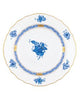 Salad Plate Blue Chinese Bouquet