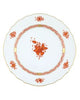 Dinner Plate Rust Chinese Bouquet