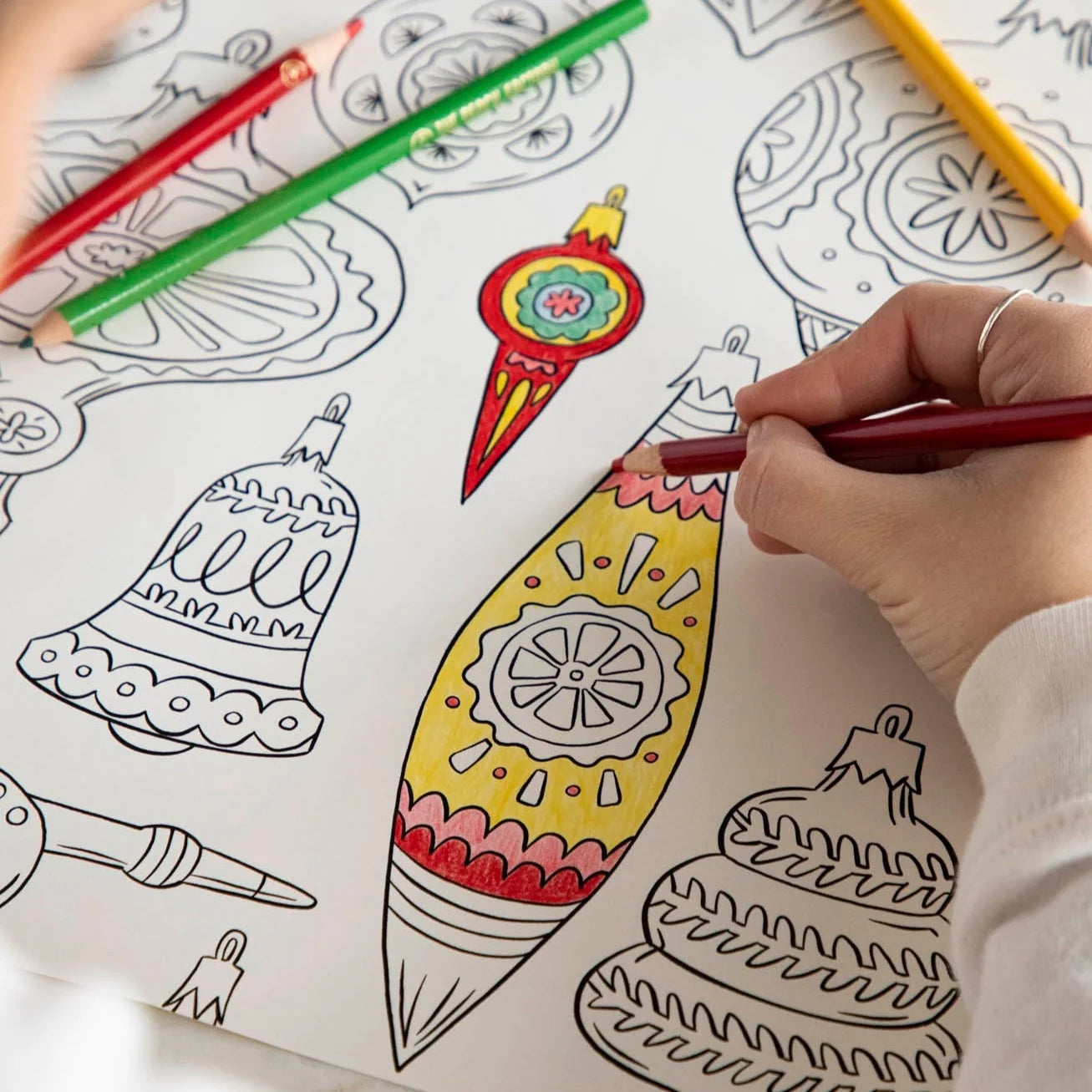 Christmas Coloring Placemat-Hester & Cook
