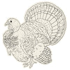 Coloring Turkey Placemat-Hester & Cook