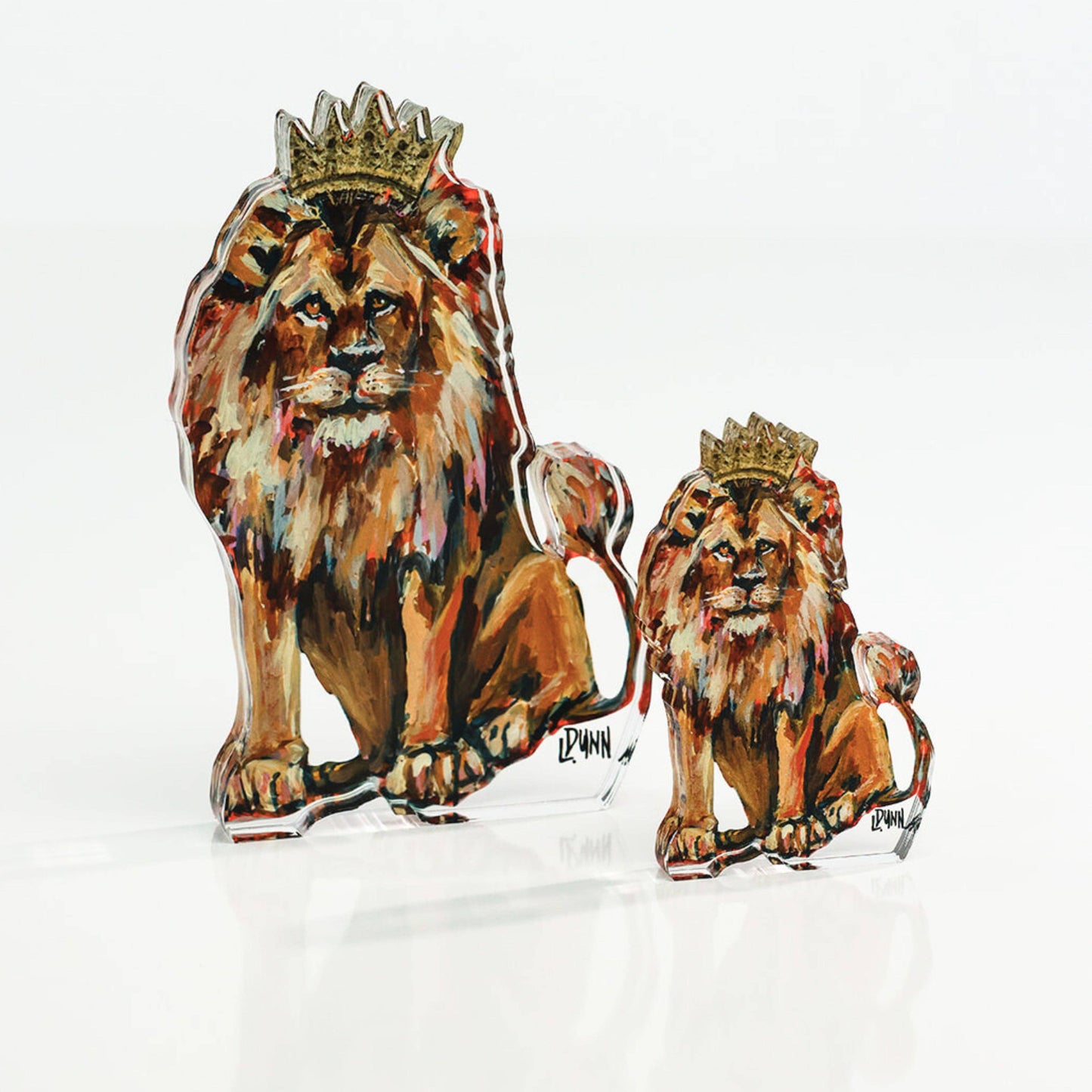 Acrylic Lion: Bitty