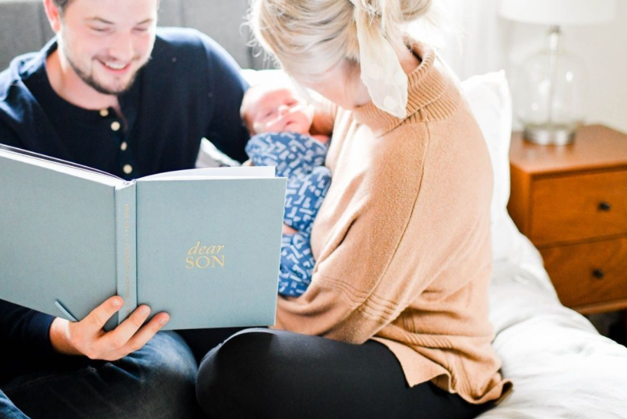 Dear Son Childhood Keepsake Book