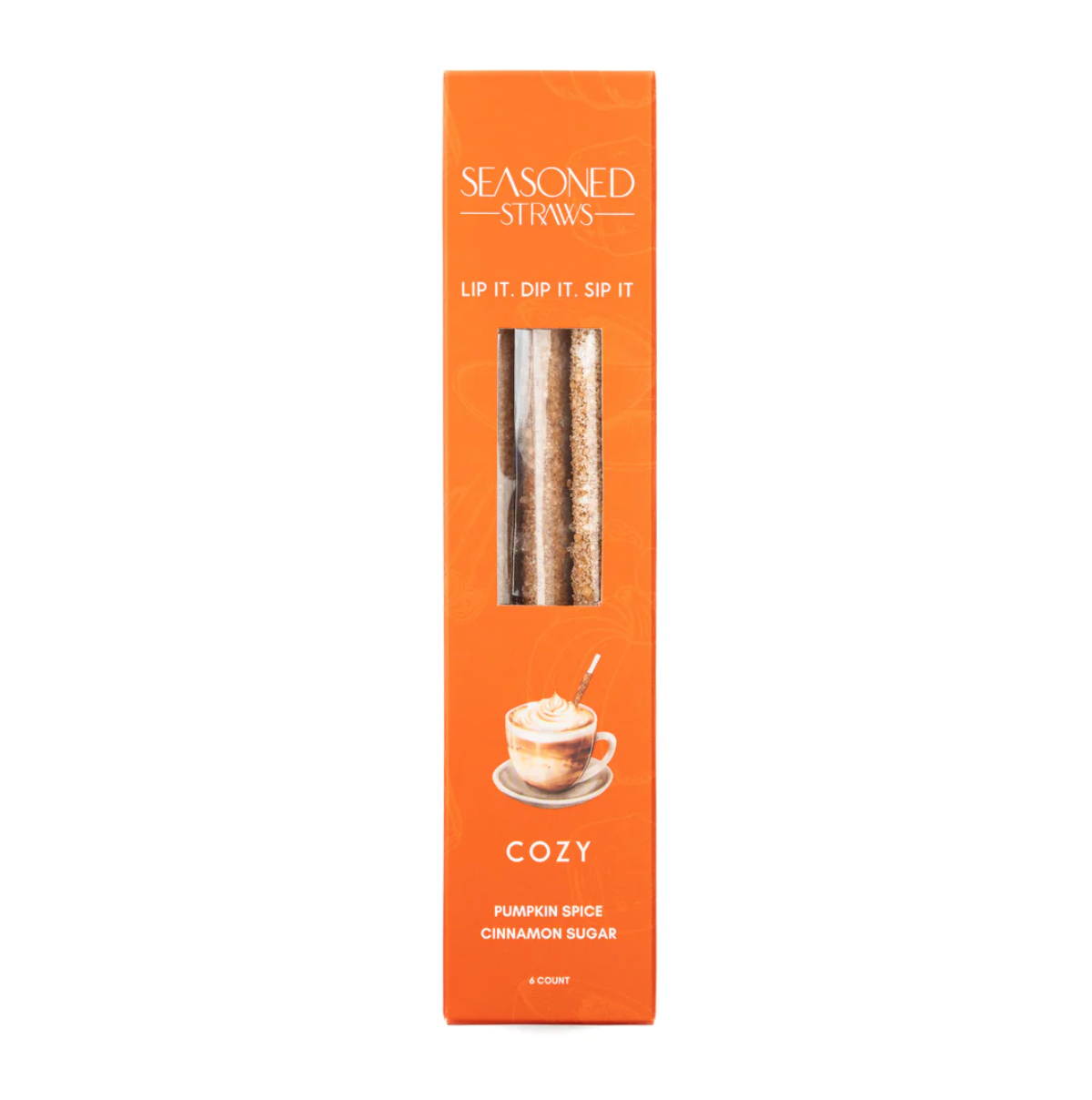 Cozy Straws 6ct.