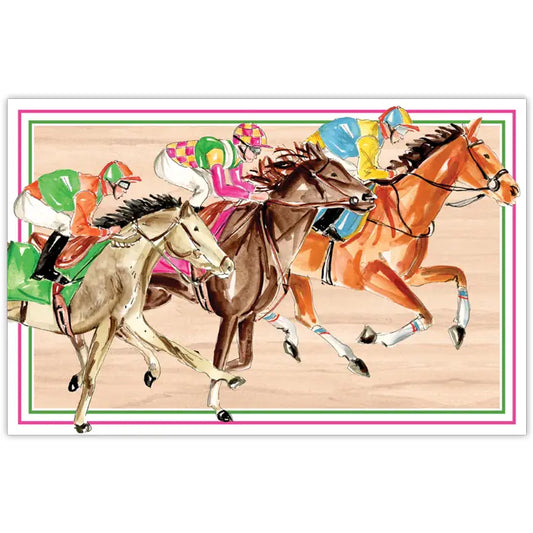 Racehorse Trio Derby Placemats