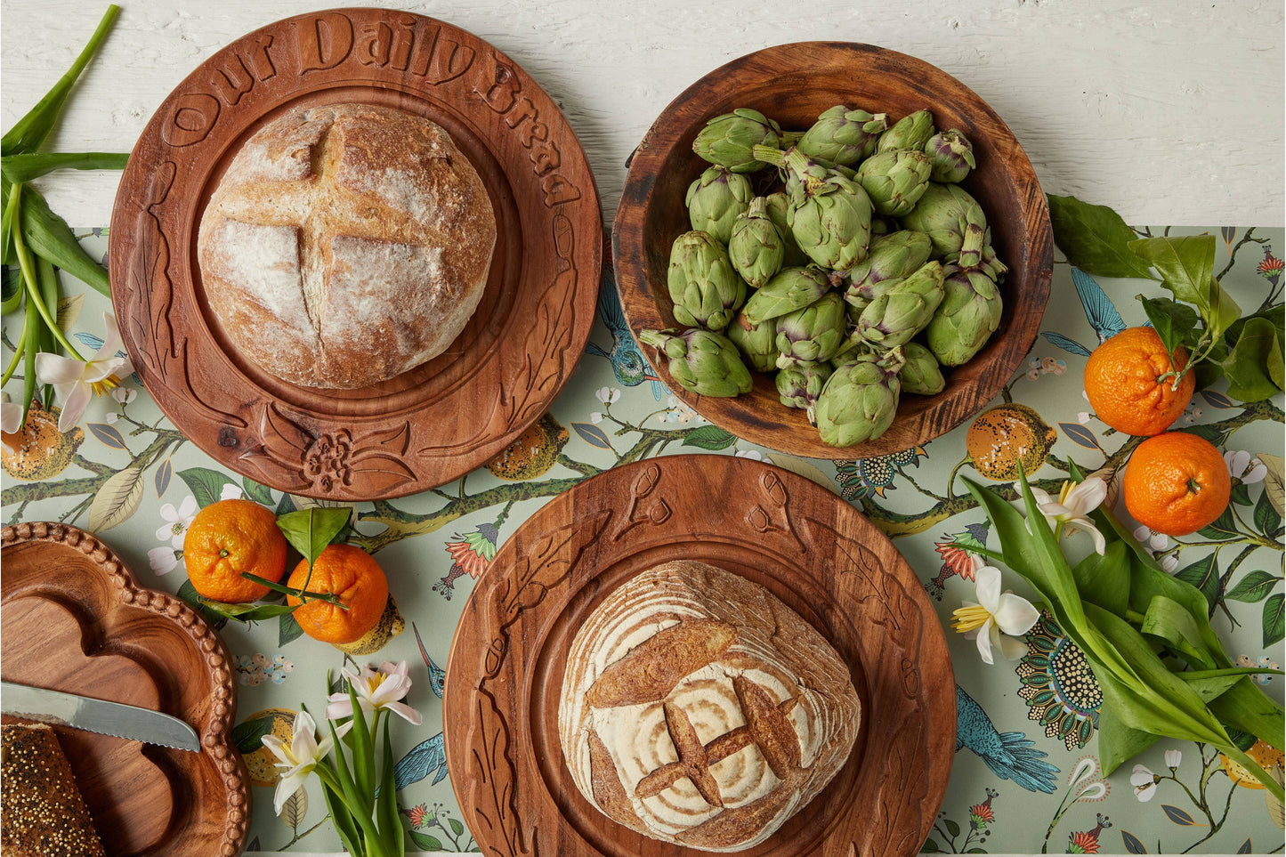 Vintage English Bread Board