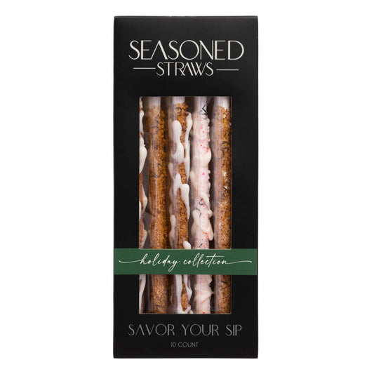 Holiday Collection Straws 10ct.