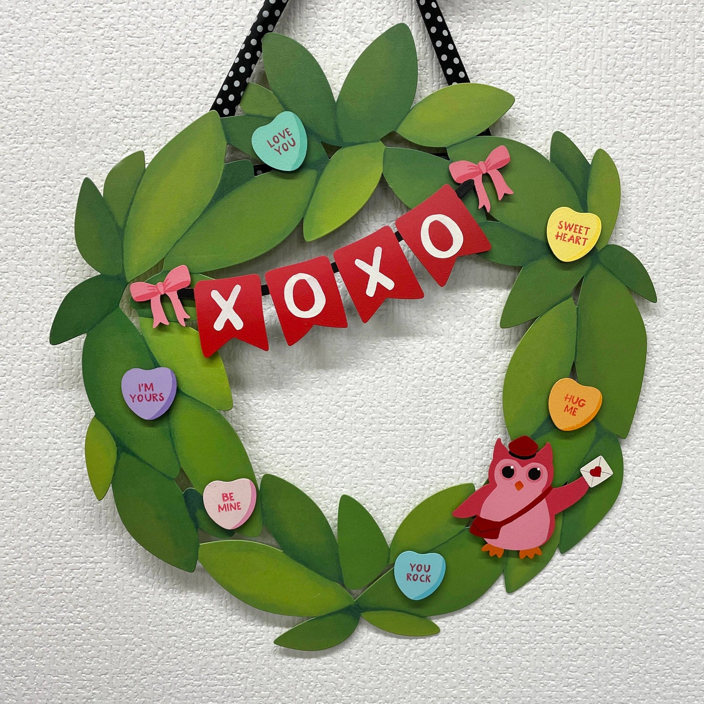 Conversation Heart Magnets S/6, Valentine's Day Decor