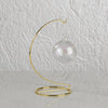 Ornament Stand: Chrome  7 3/4"