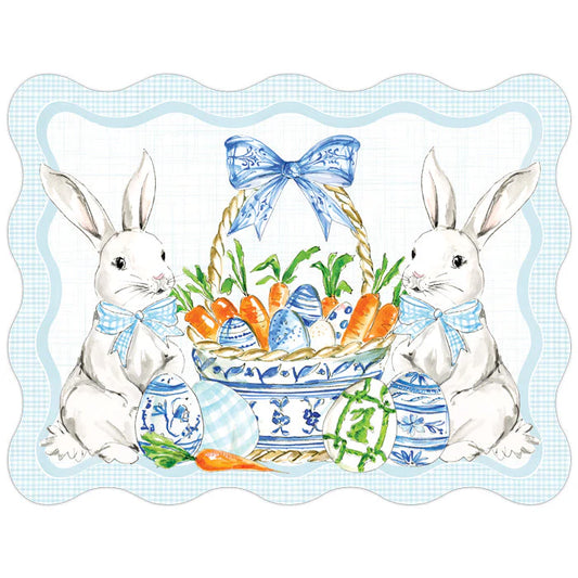 Easter Basket with Bunnies Posh Placemats