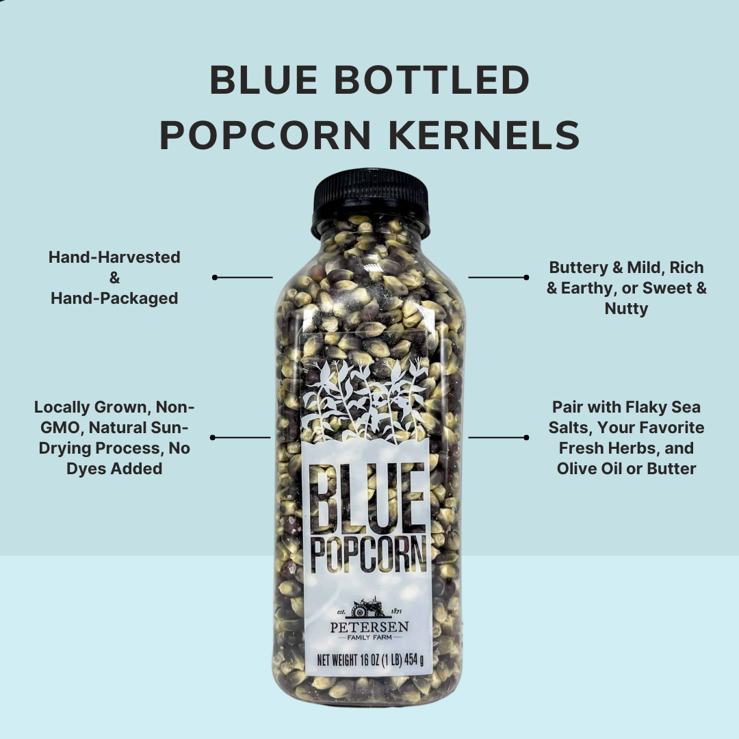 Popcorn Kernel Bottle- Petersen Family Farm