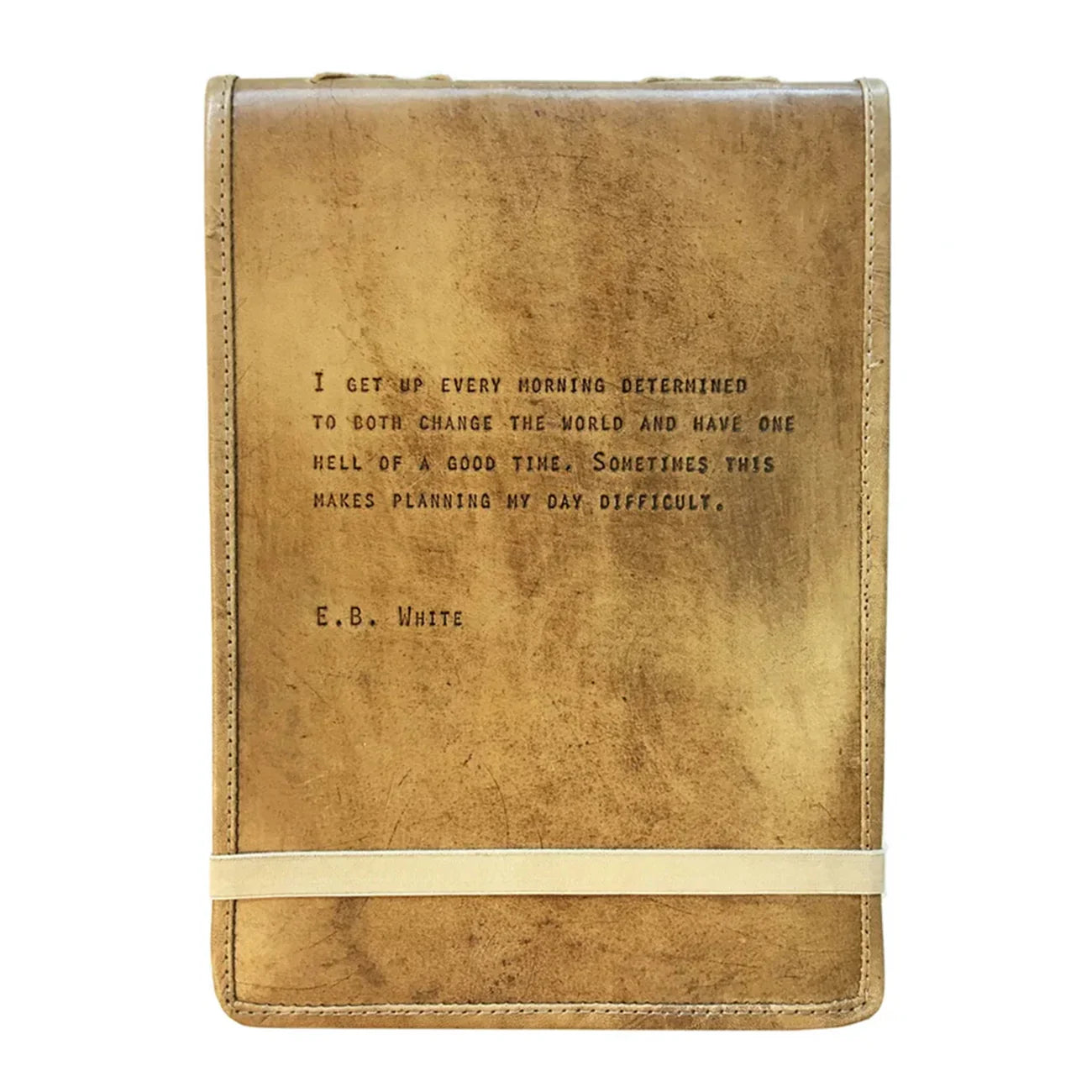 E. B. White Leather Journal