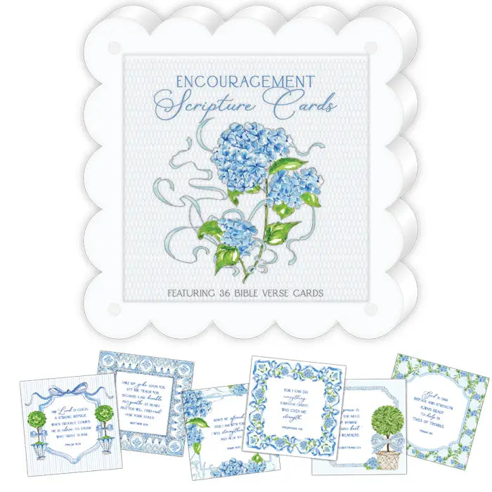 Scripture Cards with Acrylic Frame