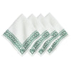 *Set/4 Iberian Napkins-Evergreen