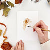 Fall Leaves Paintable Notecard Set