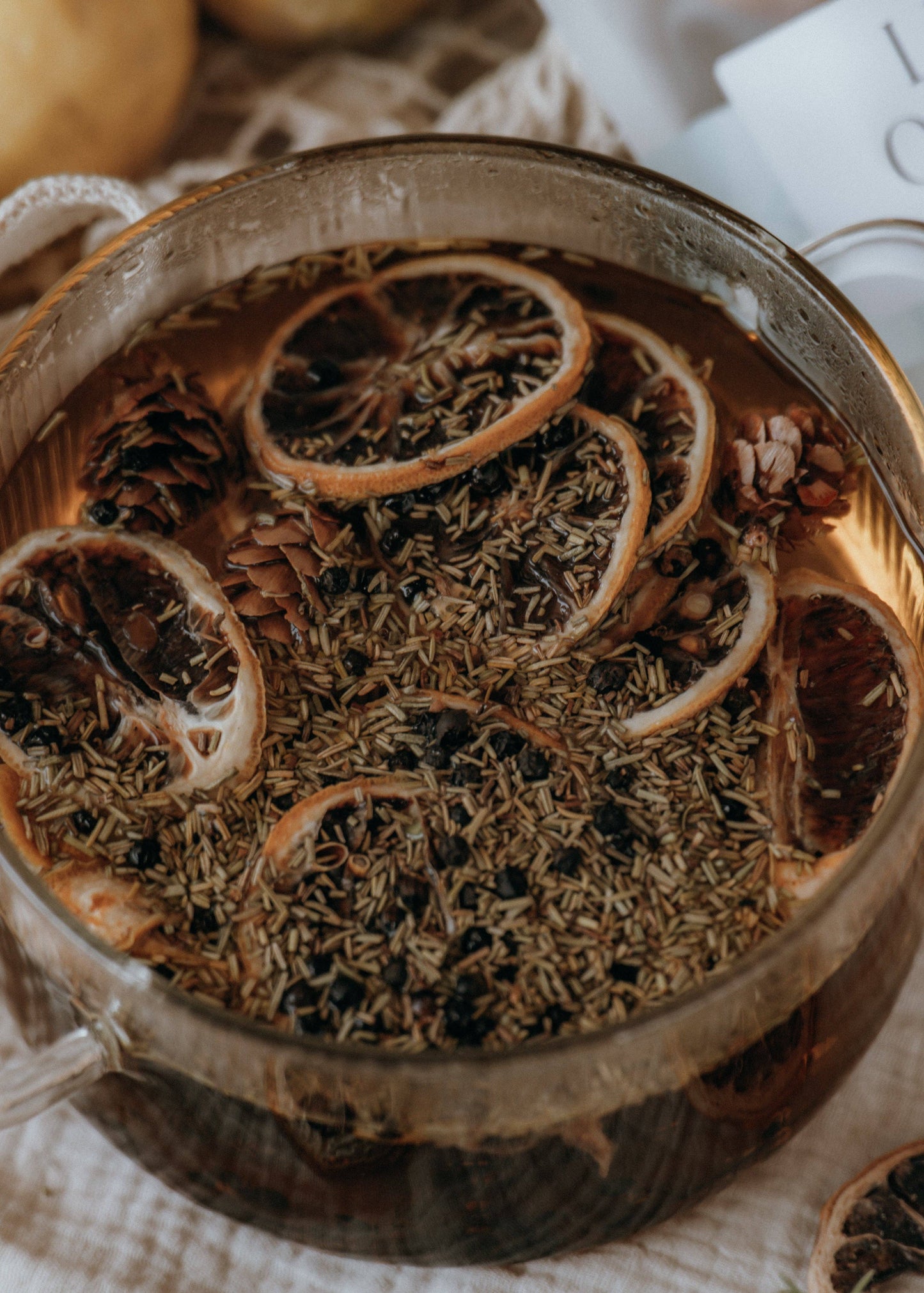 Lemon Orchard Simmer Pot  | Lemon Rosemary Peppercorn