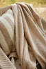 The Lightweight Blanket - Windowpane Wheat: Lightweight