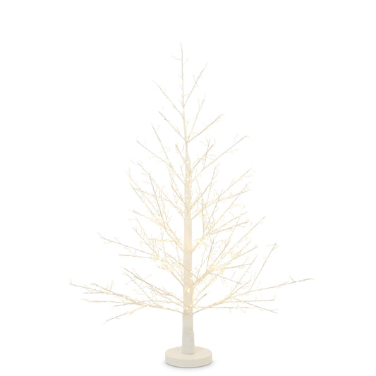 White Fairy Light Tree