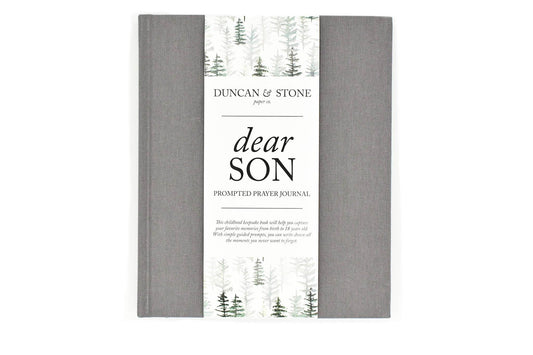 Dear Son Childhood Keepsake Book