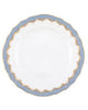 Dessert Plate Light Blue Fish Scale