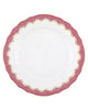 Service Plate Pink Fish Scale