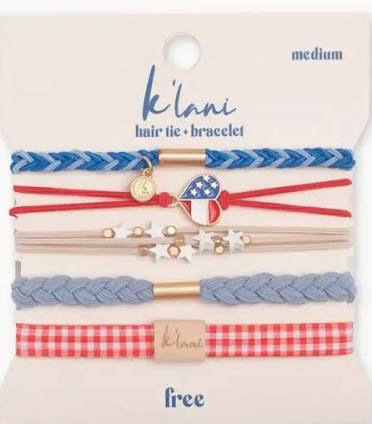 Hair Tie/Bracelet Sets-K'lani