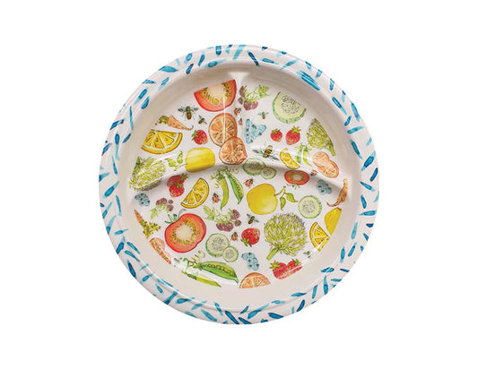 Divided Dinner Plate for Kids
