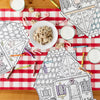 Coloring Gingerbread House Placemat-Hester & Cook
