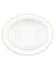 Vegetable Dish Golden Edge Oval