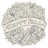 Happy Fall Coloring Placemat-Hester & Cook
