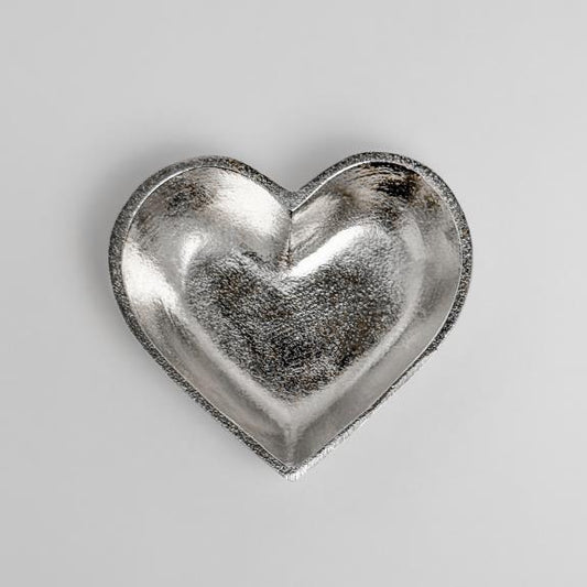 Heart Shaped Nickel Bowl