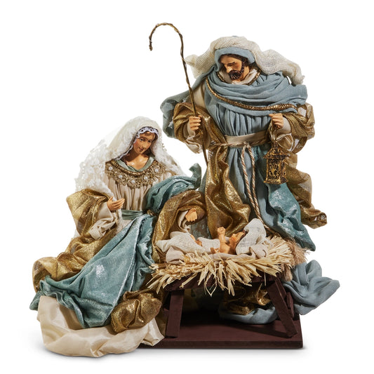Blue & Gold Holy Family