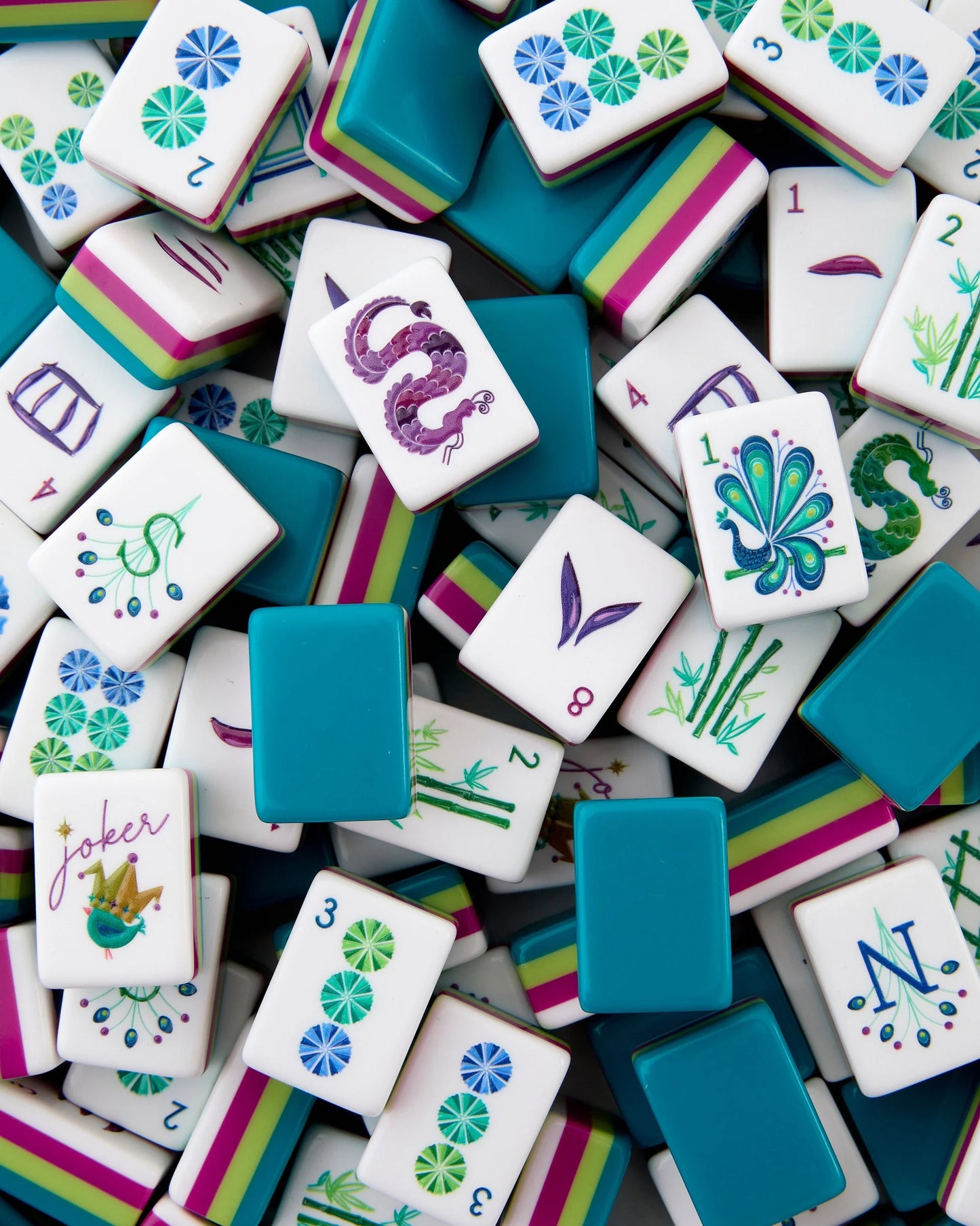 Lagoon Tile Set-Oh My Mahjong