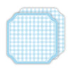 Ticket Gingham Coasters