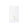 Papersoft Monogrammed Gold Guest Towel Napkins