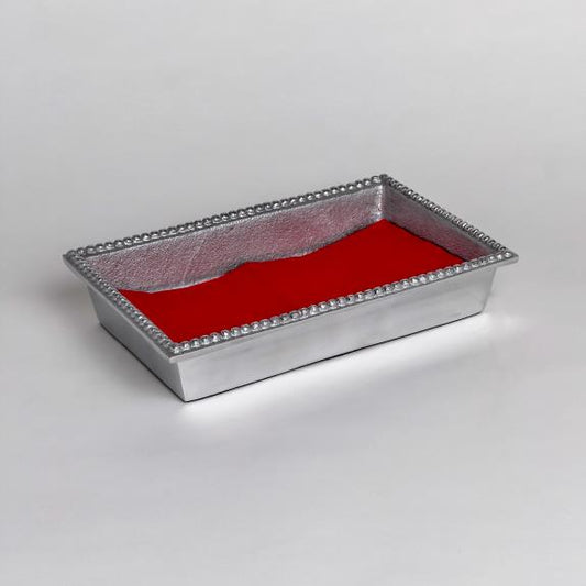 Beaded Dinner Napkin Box