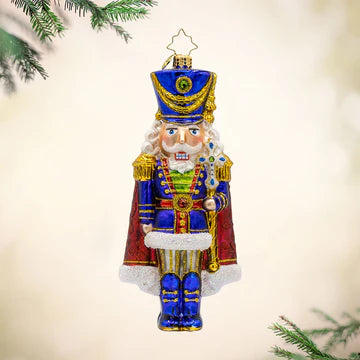 Long Coat Nutcracker Ornament-Christopher Radko