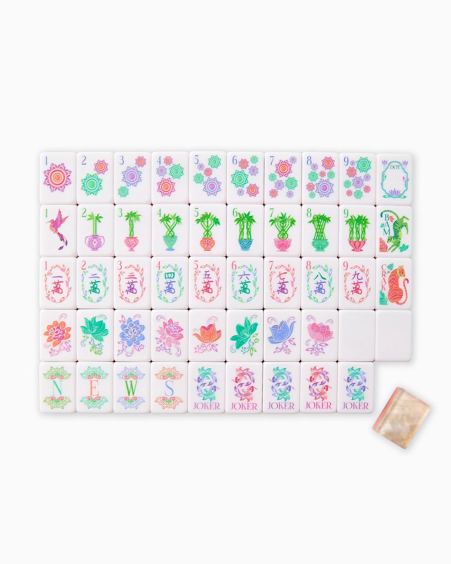 Pearlescent Mahjong Set