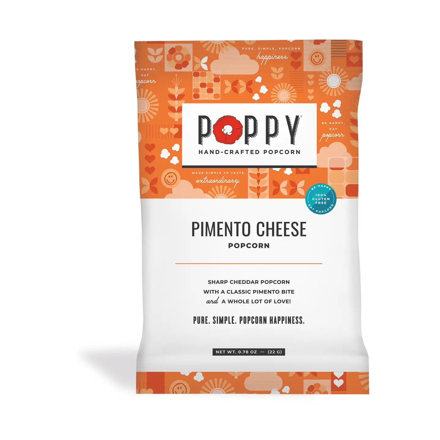 Poppy Popcorn Snack Bags