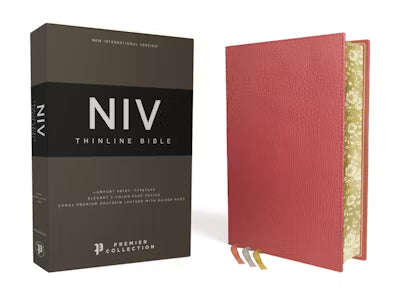 Bible HIV Thinline Coral Leather