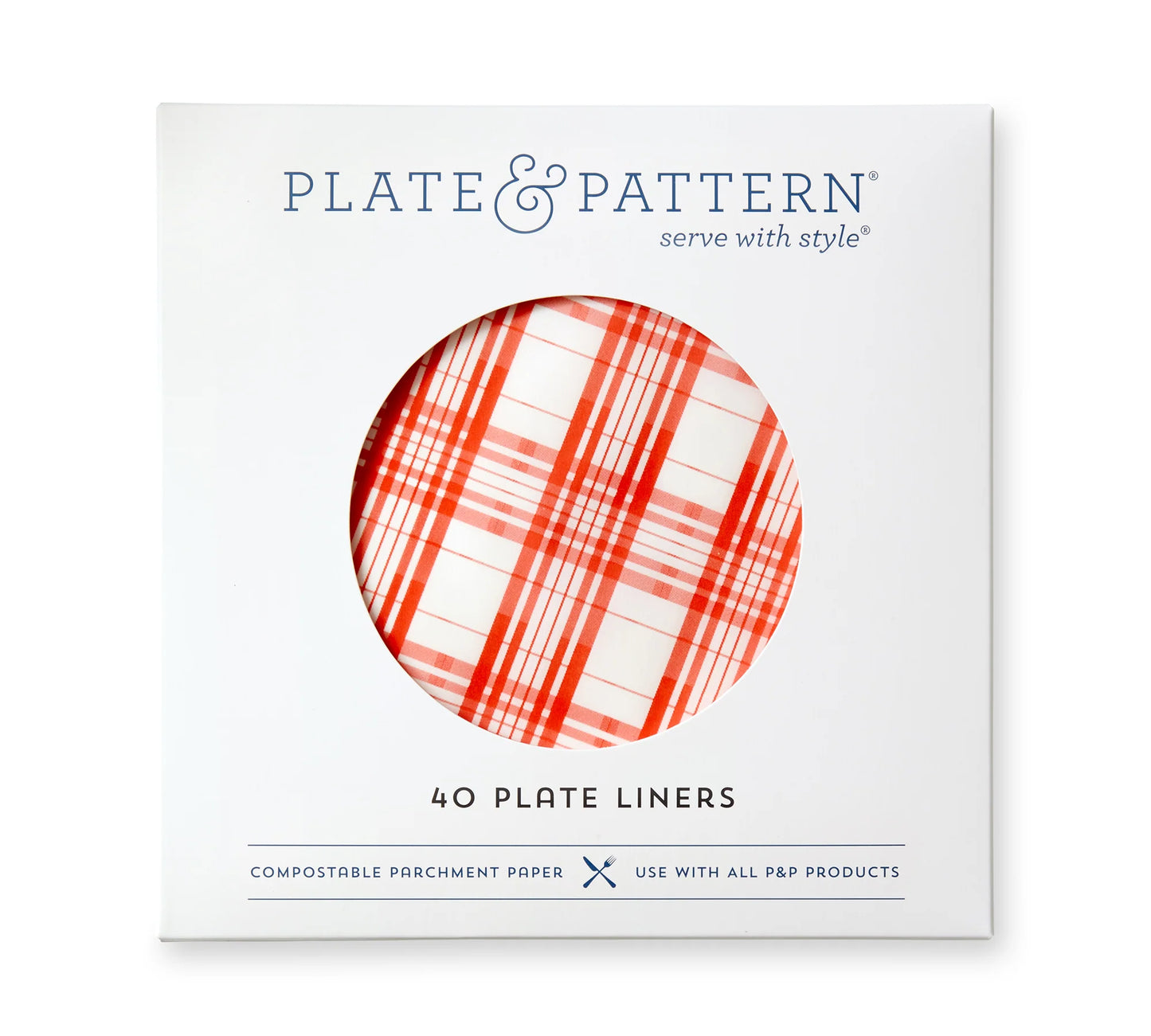 Preformed Fluted Edge Plate Liners