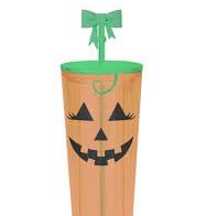 Pumpkin Plastic Tumbler