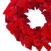 Sequin Velvet Bow Wreath