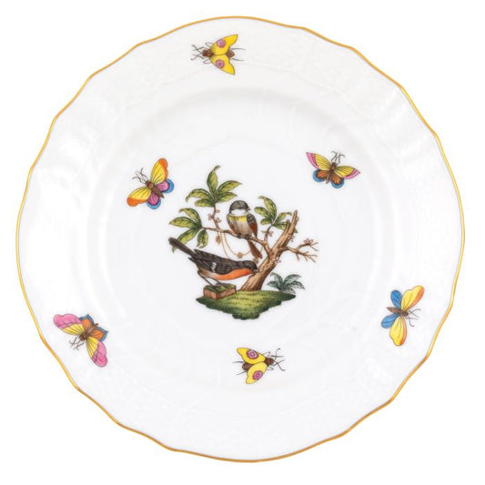 Bread and Butter Plate Multicolor Rothschild Bird