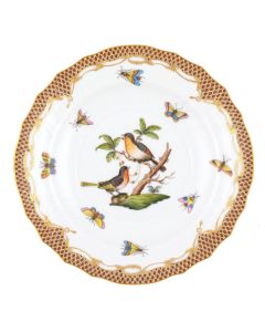Salad Plate Chocolate Rothschild Bird