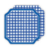 Ticket Gingham Coasters