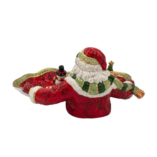 Santa  Serving Bowl-Fitz and Floyd