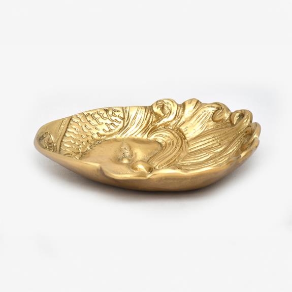 Gold Santa Bowl