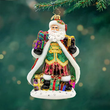 Santa for All Seasons Ornament-Christopher Radko